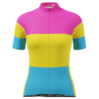 Kvinders LGBT Pansexuel Stolt Kortærmet Cykeltrøje