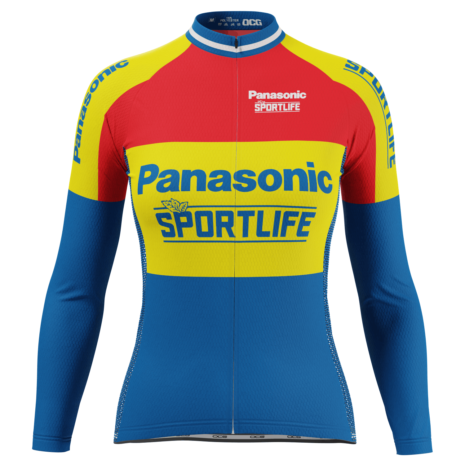 Women's Panasonic Sportlife Long Sleeve Cycling Jersey Quick-Dry