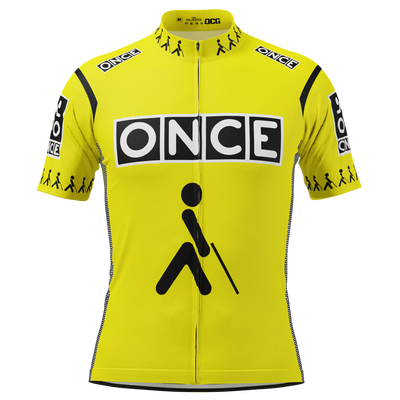 Herren Retro Solo Kurzarm Fahrradtrikot