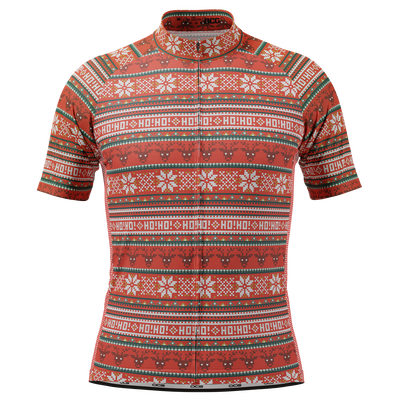 Men's Navidad Short Sleeve Cycling Jersey