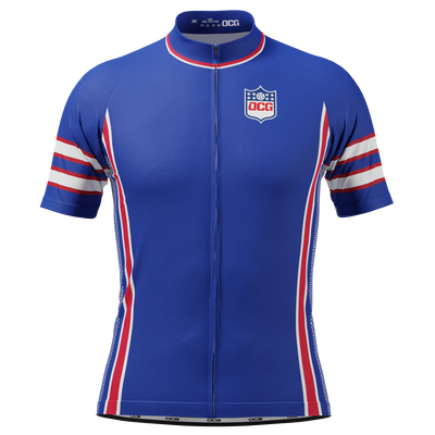 Men's Buffalo Football Short Sleeve Cycling Jersey