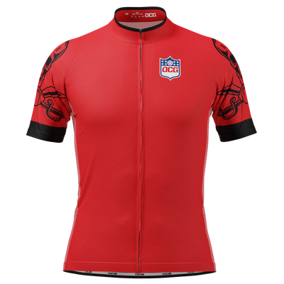 Men's Tampa Football Short Sleeve Cycling Jersey