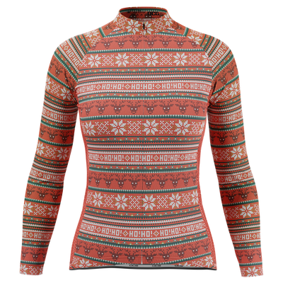 Women's Navidad Long Sleeve Cycling Jersey