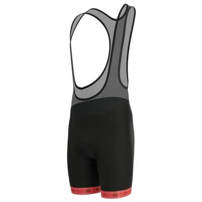 Herre Tartan Mønstret Gel Polstret Cykel Bib