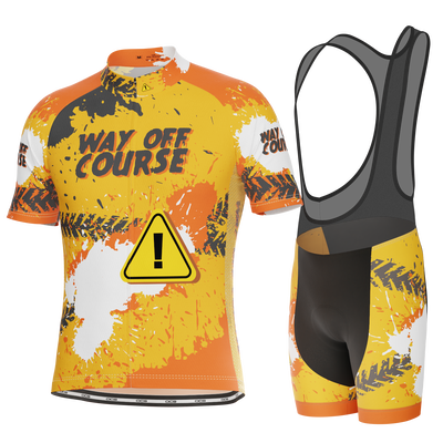 طقم قصير الأكمام من قطعتين للرجال "Way Off Course"