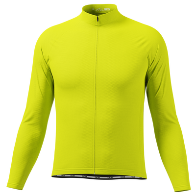 Herre High Viz Basics Langærmet Cykeltrøje