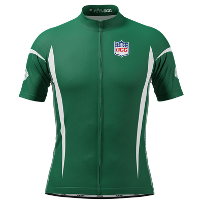 Men's New York Football Short Sleeve Cycling Jersey