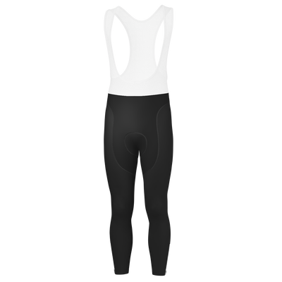 Pánské jednobarevné černé gelové cyklistické šle