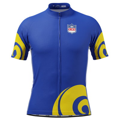Men's Los Angeles Football Short Sleeve Cycling Jersey