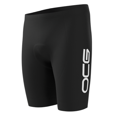 Men's OCG Pro-Band Bold Lettered Gel Padded Cycling Shorts