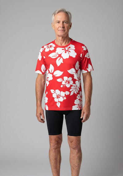 Org Hawaiian Mens Technical Running Shirt - _default - front view
