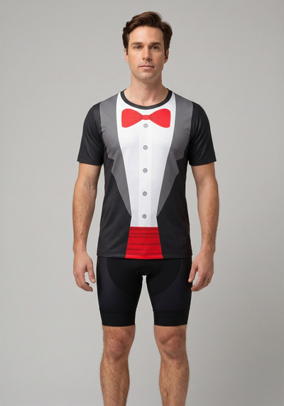 Org Tuxedo Mens Technical Running Shirt - _default - front view