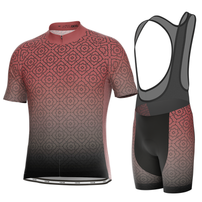Men's Basmala Short Sleeve Cycling Kit Made-to-Order Performance Gear Red