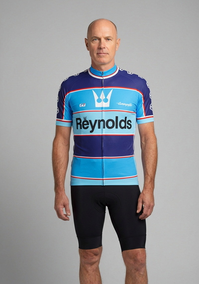 Mens Pave Athletic Delgado Short Sleeve Cycling Jersey - front view