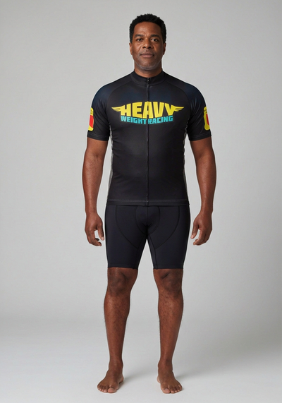 Mens Cant Fight Gravity Series 2 Short Sleeve Cycling Jersey - front view