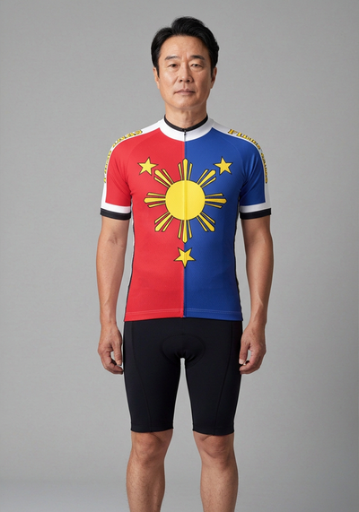 Pilipinas Philippines Cycling Jersey - _default - front view