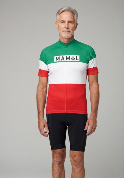 The Franco Mamil Apparel Italia Cycling Jersey - _default - front view