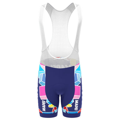 Men's Retro Mapei Classic Gel Padded Cycling Bib