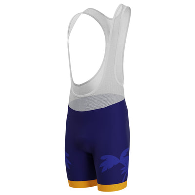 Men's Tropical Paradise Gel Padded Cycling Bib