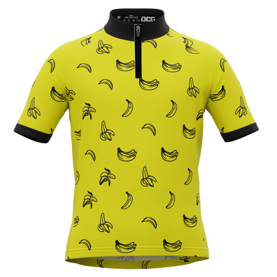 Kid's Must Be Bananas Short Sleeve Cycling Jersey