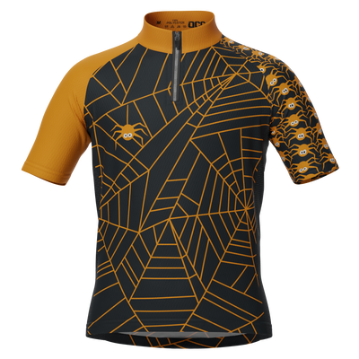 Kid's Spider Monster Short Sleeve Cycling Jersey