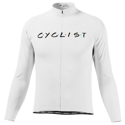 Men's Friends Cyclist Long Sleeve Cycling Jersey