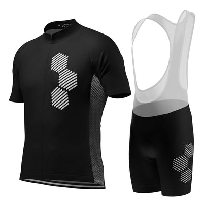 Men's Honeycomb 2 Piece Cycling Kit