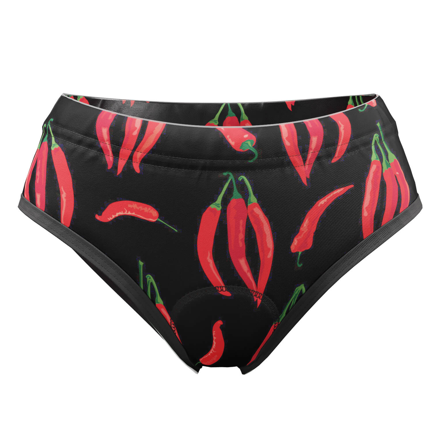 Women's Hot Red Chilli Gel Padded Cycling Underwear-Briefs – Online Cycling  Gear
