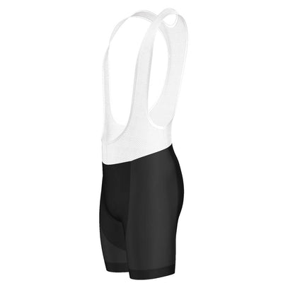 Men's Plain Colored Pro-Band Cycling Bibs