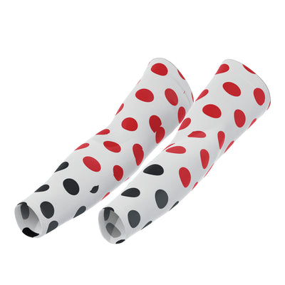 Men's Polka Dots Quick Dry Cycling Arm-Warmers