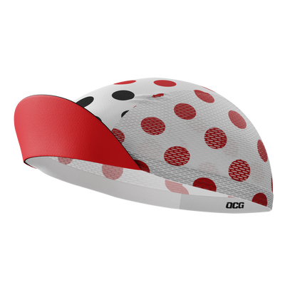 Unisex Polka Dots Snabbtorkande Cykelhatt