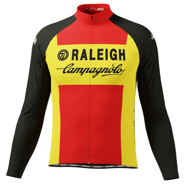 Men's Raleigh Campagnolo Retro Team Long Sleeve Cycling Jersey