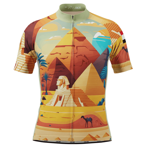 Men's Custom Egypt Cycling Club Short Sleeve Cycling Jersey