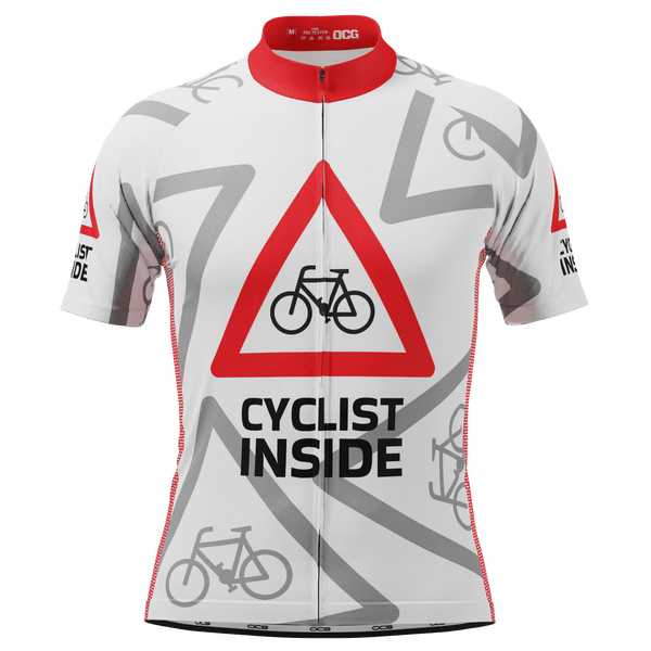 Men's Cyclist Inside Short Sleeve Cycling Jersey