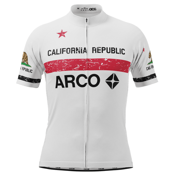 Men's Custom ARCO California Short Sleeve Cycling Jersey