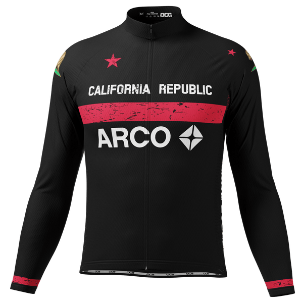Men's Custom ARCO California Long Sleeve Cycling Jersey