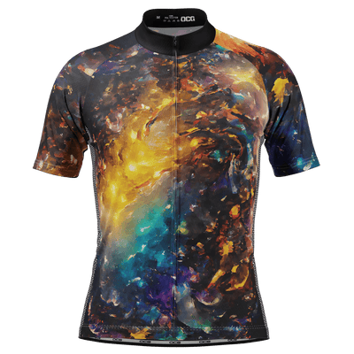 Jersey de Ciclismo de Manga Corta Nebula para Hombre