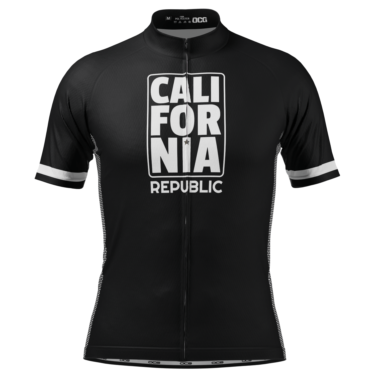 Men's California Republic Series 1 Short Sleeve Cycling Jersey