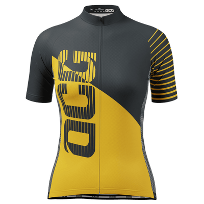 Women's Retro Duo-Tone Short Sleeve Cycling Jersey
