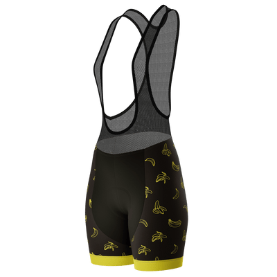 Dames Must Be Bananas Gel Gevoerde Fiets Bib