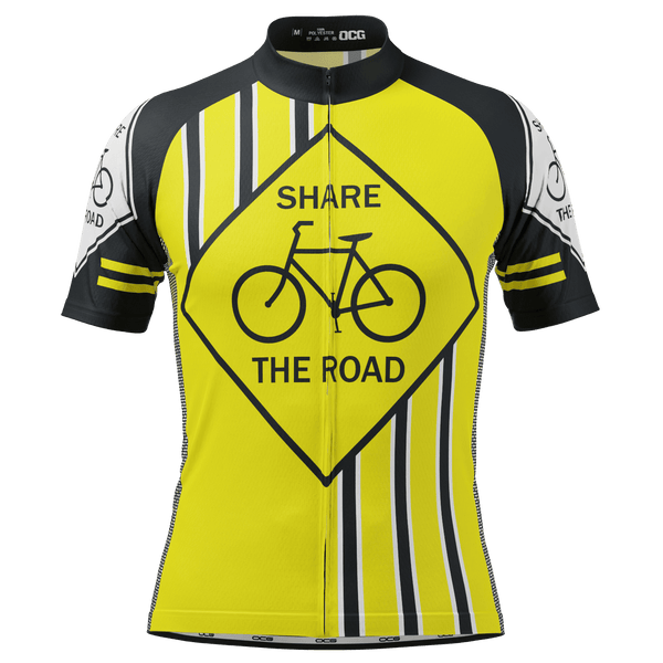 Men's Share the Road Short Sleeve Cycling Jersey