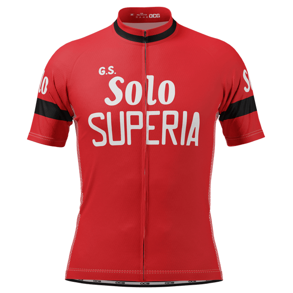 Men's Solo Superia Short Sleeve Cycling Jersey