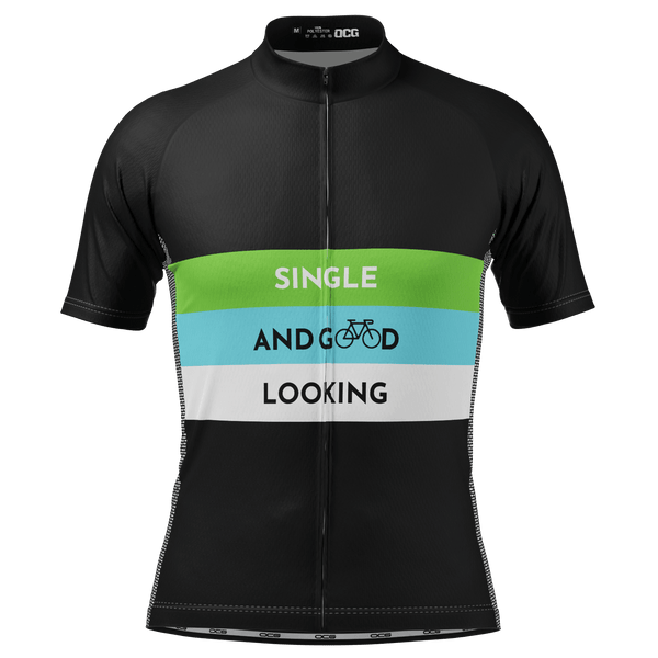 Men's Single and Good Looking Short Sleeve Cycling Jersey