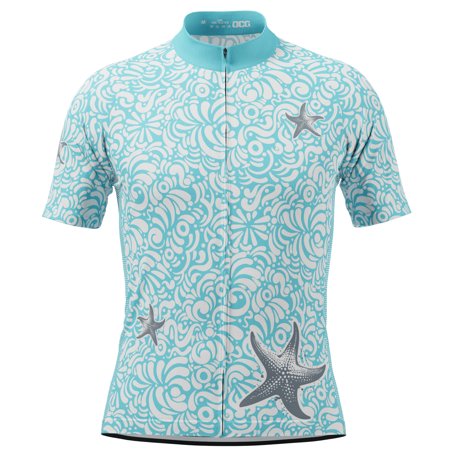 Men's Stellar Starfish Short Sleeve Cycling Jersey