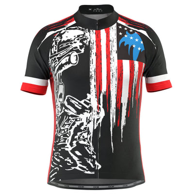 Maillot Cyclisme Homme Voler Rouge – Taille M, Fermeture Complète, Kona Mavic USA