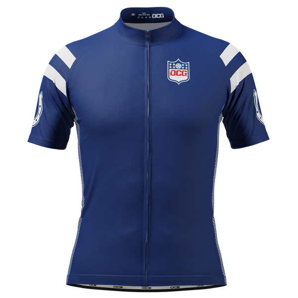 Men's Indianapolis Football Short Sleeve Cycling Jersey