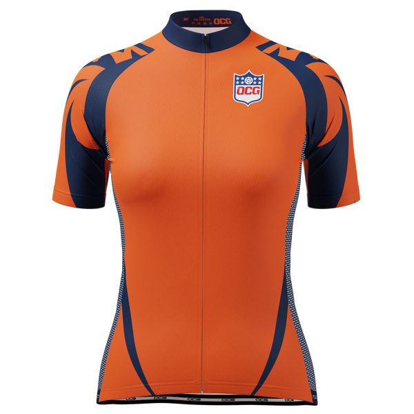 Women's Denver Football Short Sleeve Cycling Jersey