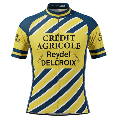 Maillot Cycliste vintage La maison son Decor jersey acrylique cycling
