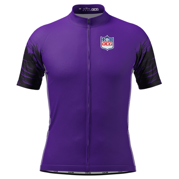 Men's Baltimore Football Short Sleeve Cycling Jersey