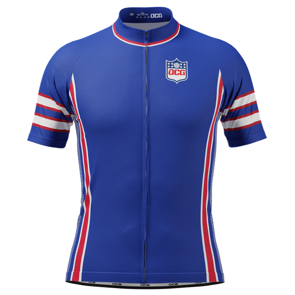 Men's Buffalo Football Short Sleeve Cycling Jersey